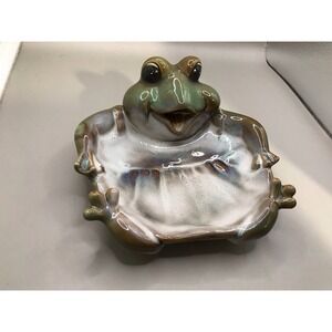 Ceramic Frog Candy Dish